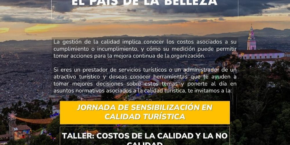 Taller Fortalece la Calidad Turística en Bogotá