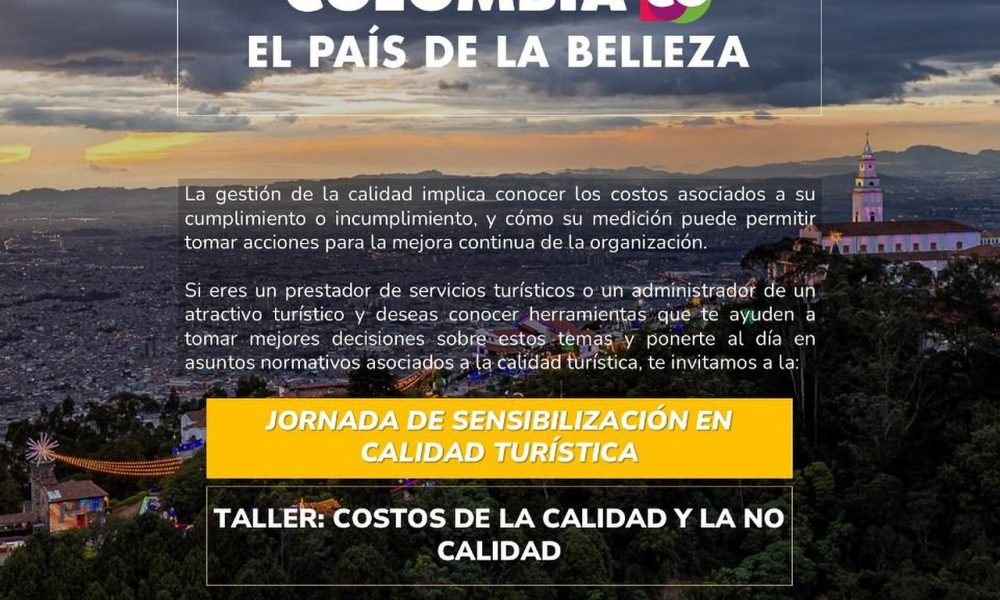 Taller Fortalece la Calidad Turística en Bogotá