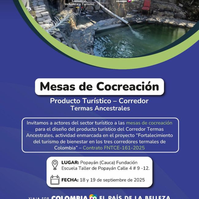 Convocatoria para Constructores de Turismo Sostenible