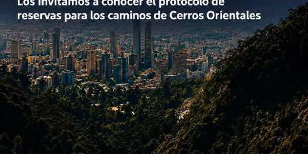 Prestadores turísticos de naturaleza fueron convocados a conocer el protocolo de reservas de los caminos de los Cerros Orientales