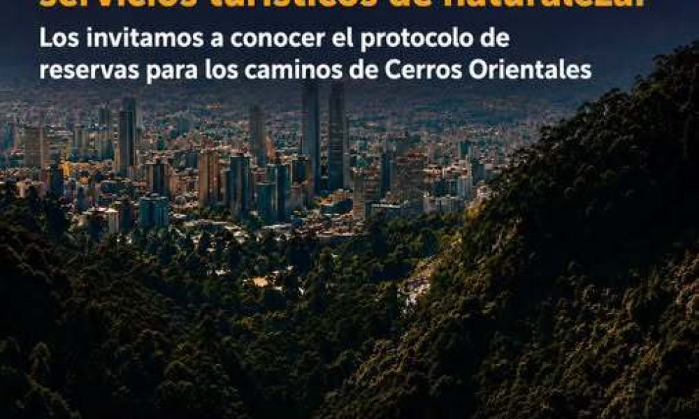 Prestadores turísticos de naturaleza fueron convocados a conocer el protocolo de reservas de los caminos de los Cerros Orientales