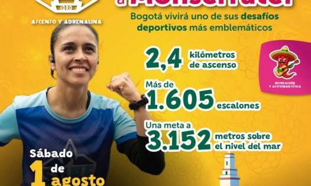 Bogotá invita a superar nuevos desafíos con el ascenso al cerro de Monserrate