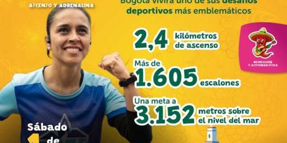 Bogotá invita a superar nuevos desafíos con el ascenso al cerro de Monserrate