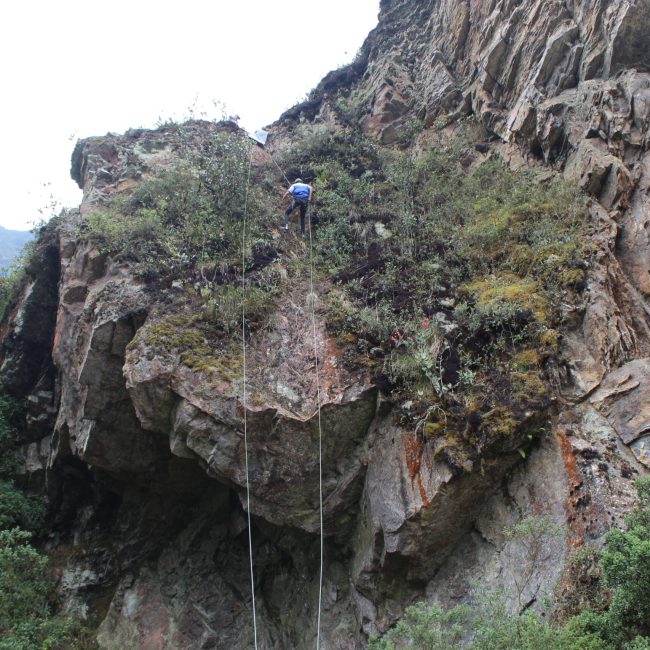 Rapel en Agroparque Los Soches, Usme: Aventura y Conexión con Guillermo Villalba