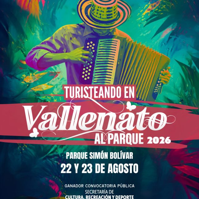 Vallenato al Parque 2026 en Bogotá: dos días de música gratis en el Parque Simón Bolívar