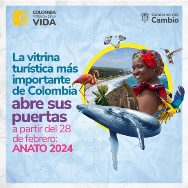 Colombia el país de la belleza en Anato 2024