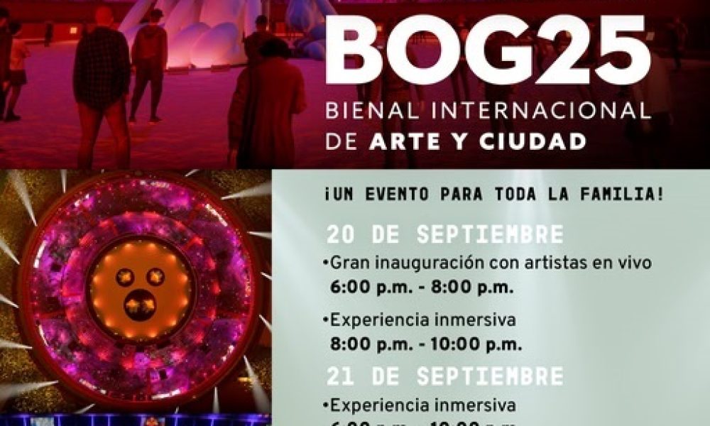 Bogotá inaugura la Bienal Internacional de Arte y Ciudad – BOG25
