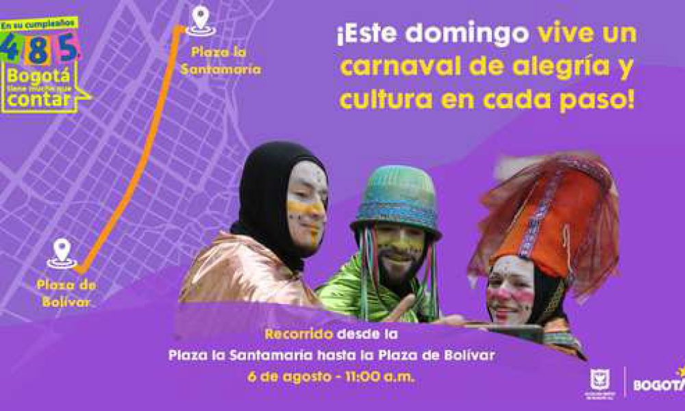 Cinco actividades gratuitas para celebrar el cumpleaños de Bogotá