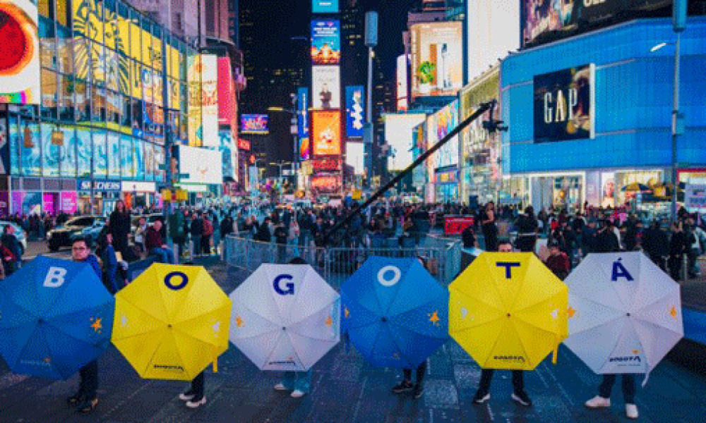Bogotá lleva su esencia a Times Square