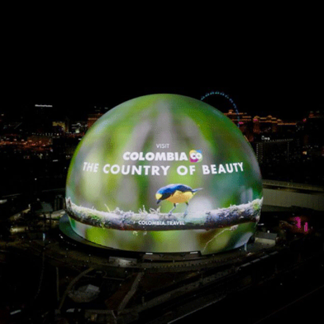 Colombia brilló en “The Sphere”