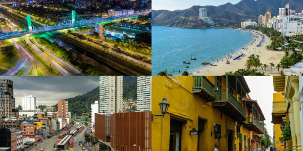 Tres ciudades para hacer turismo en Colombia