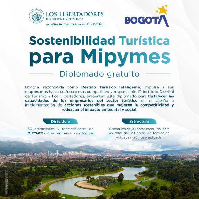Diplomado en Sostenibilidad Turística para Mipymes de Bogotá