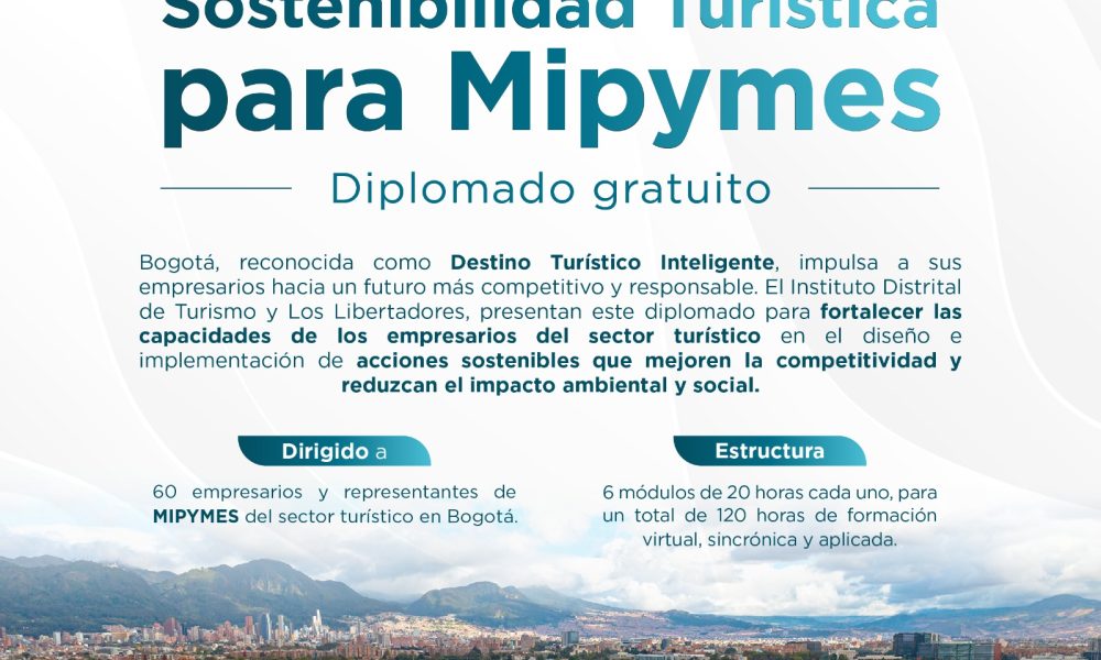 Diplomado en Sostenibilidad Turística para Mipymes de Bogotá