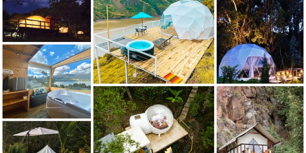 3 Lugares para hacer glamping cerca de Bogotá
