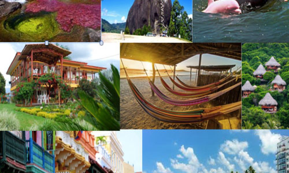 Cuáles son los 3 lugares más turísticos de Colombia