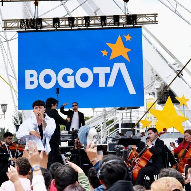 Bogotá vibró con el primer Freestyle Filarmónico del mundo