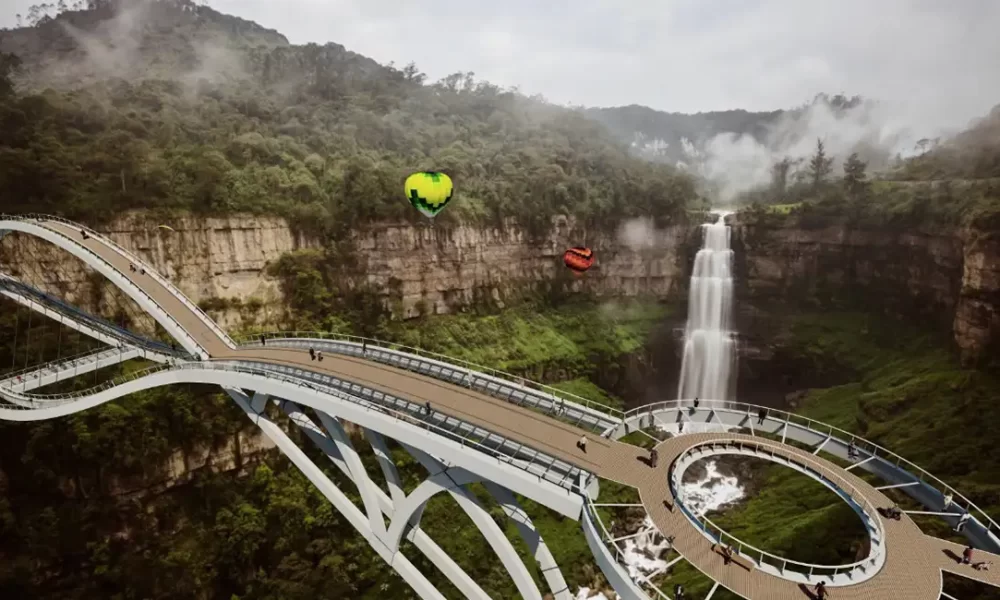 El Salto del Tequendama tendrá un Puente de Vidrio.