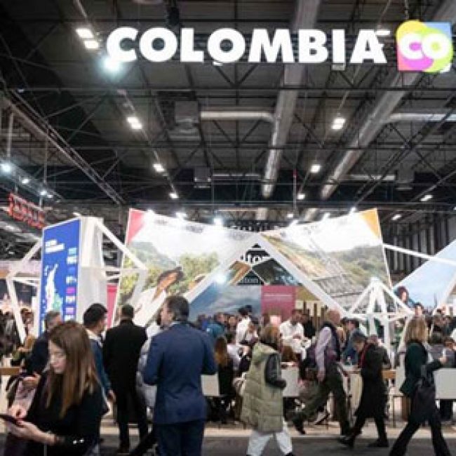 Colombia participa en la feria de turismo FITUR en España