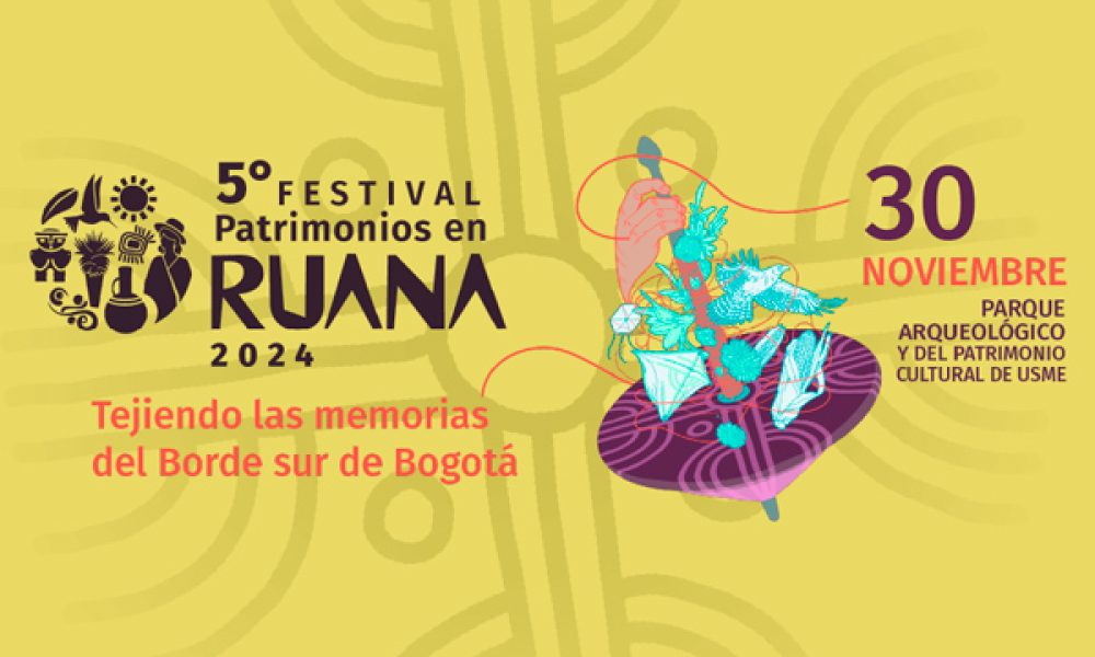 V Festival Patrimonios en Ruana en el parque arqueológico de Usme